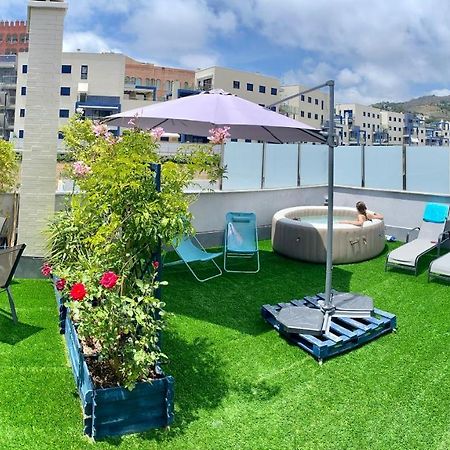 Atico 90M De Terraza, Jacuzzi Privado Y Cargador De Coche Electrico En Cabria, 阿尔姆尼卡 外观 照片