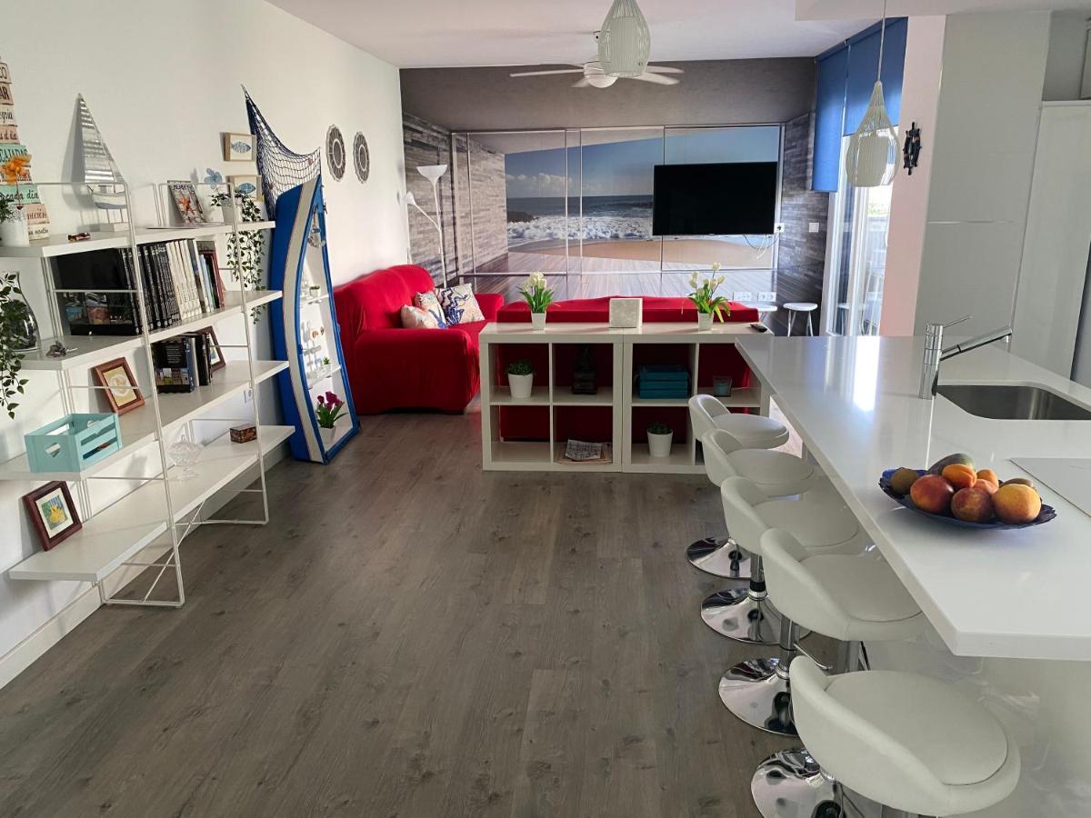 Atico 90M De Terraza, Jacuzzi Privado Y Cargador De Coche Electrico En Cabria, 阿尔姆尼卡 外观 照片